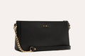 Kiko Ritzy Two In One Bag genuine saffiano leather crossbody with removable straps and multiple pockets
