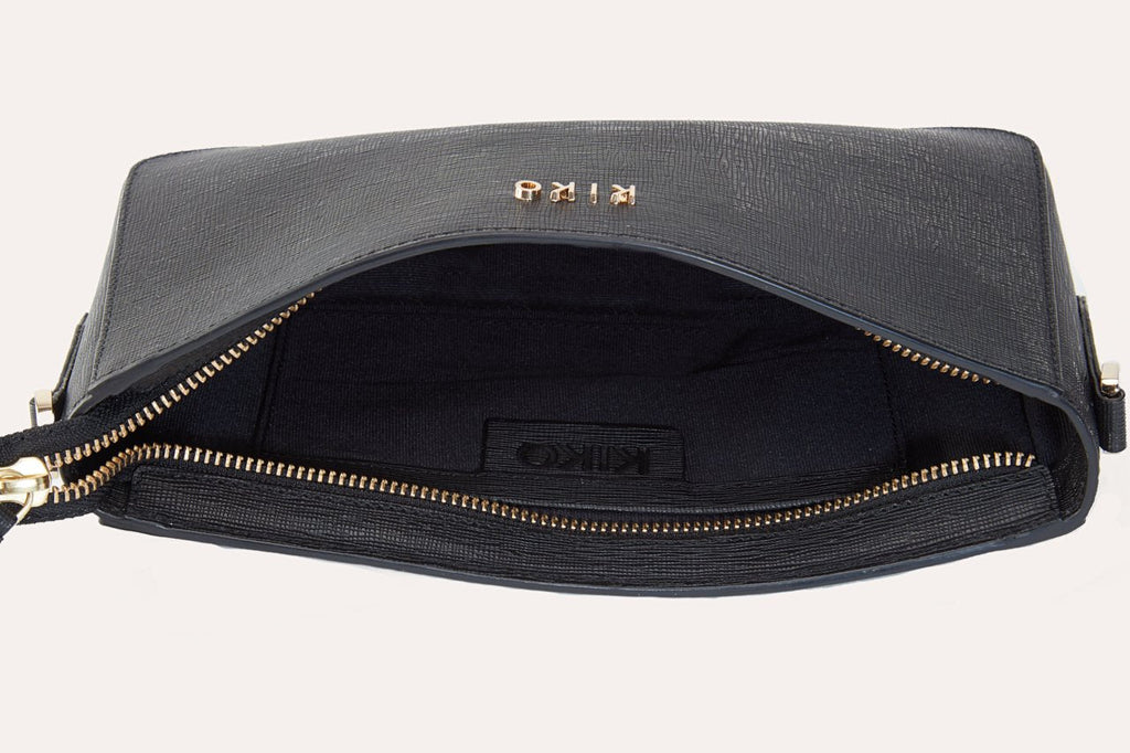 Kiko Ritzy Two In One Bag in genuine saffiano leather with removable straps and sleek design