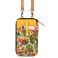 Vaan & Co Laguna Prism Cellphone Crossbody Bag in upcycled leather, sleek and organized design for everyday carry