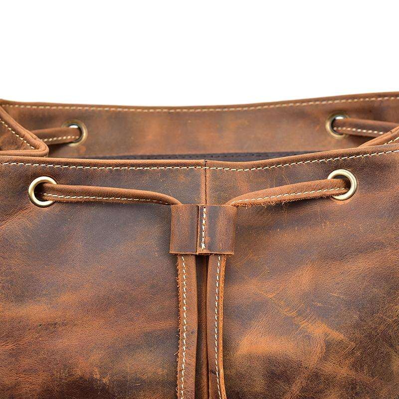 Hagen Backpack vintage genuine leather handcrafted spacious stylish