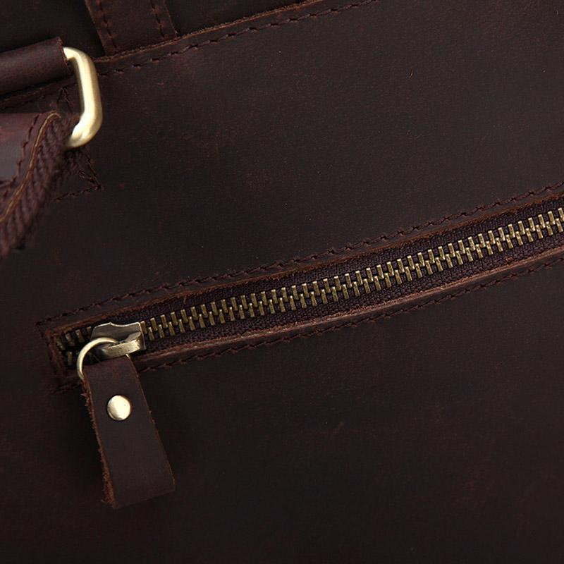 Steel Horse Leather The Gyda vintage leather travel backpack with ergonomic straps and secure compartments