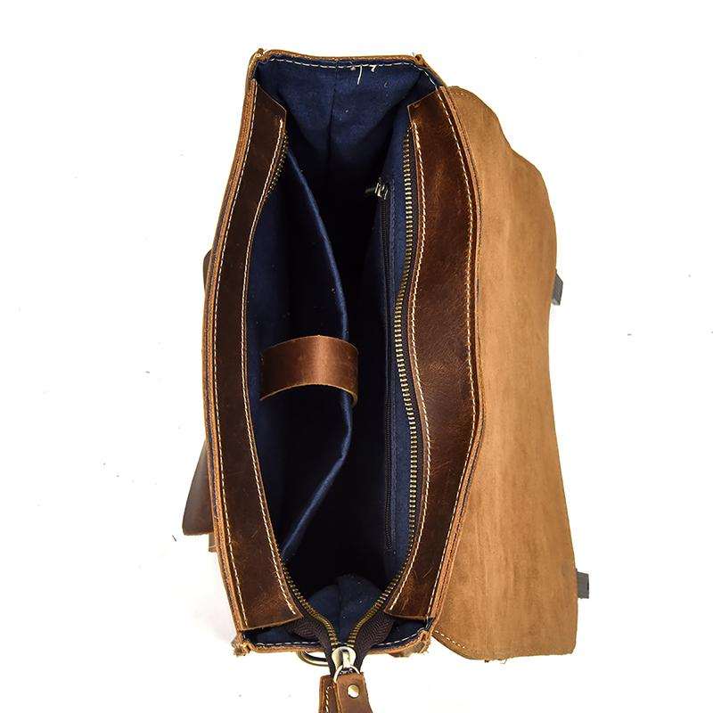 Vali Backpack handmade vintage leather stylish high-quality roomy slim design