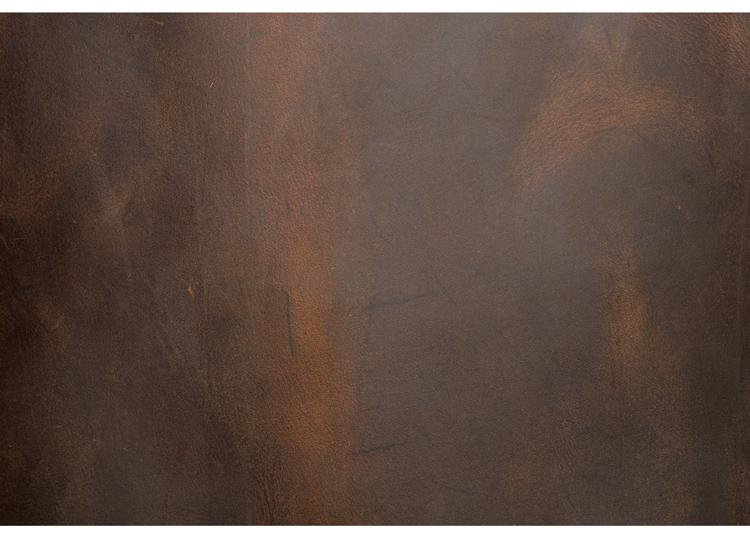 The Vernon Leather Minimalist Backpack in premium crazy horse leather with ergonomic straps and multiple pockets for everyday use