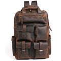The Shelby Backpack genuine leather stylish durable spacious with padded laptop compartment and multiple pockets